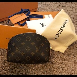 100% Authentic Louis Vuitton MNG cosmetic pouch